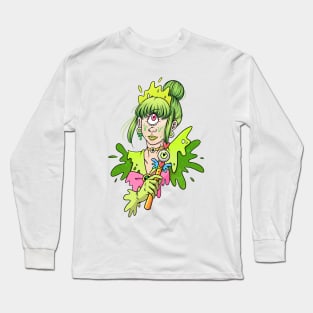 Magical Cyclops Girl Long Sleeve T-Shirt